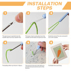 Fruits & Vegetables 36 | Mini Punch Needle Kit
