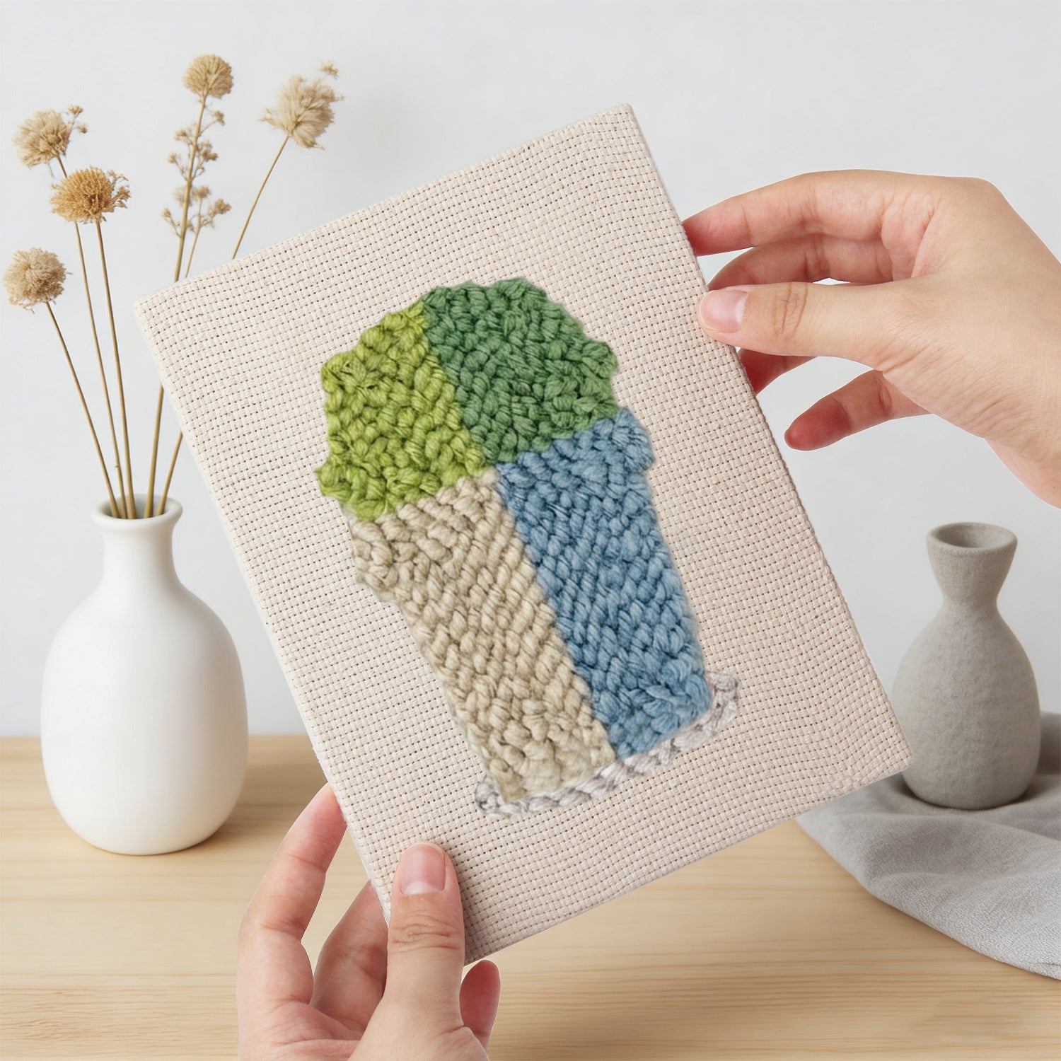 Potted Plants 2 | Mini Punch Needle Kit