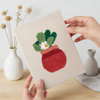 Potted Plants 7 | Mini Punch Needle Kit