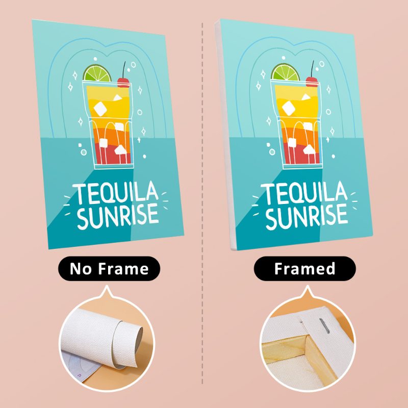 6 Mini Paintings - Paint & Pour Cocktail Set