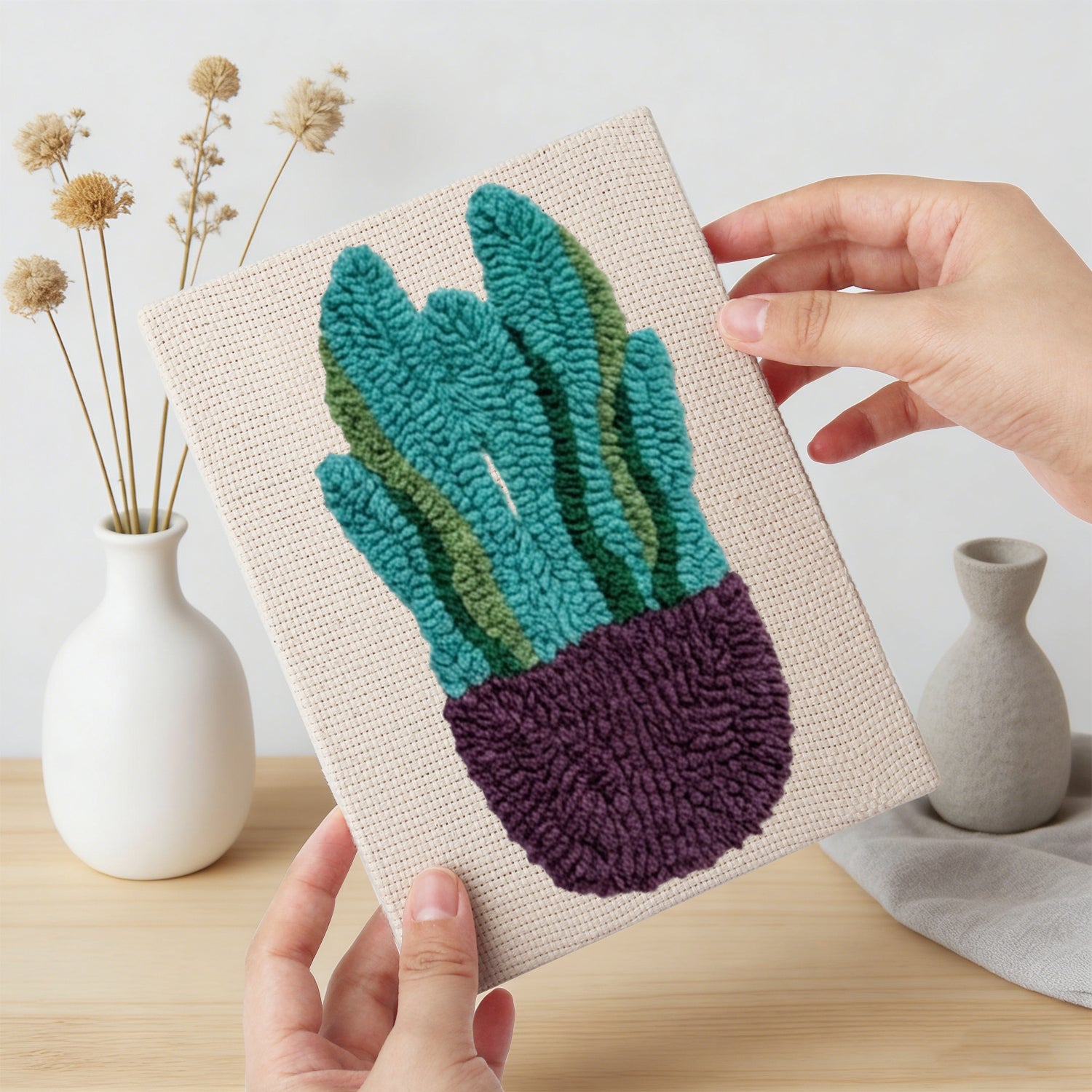 Potted Plants 11 | Mini Punch Needle Kit
