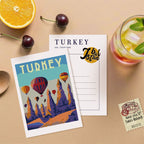 5 Postcards – World trip Set | Paint by Number