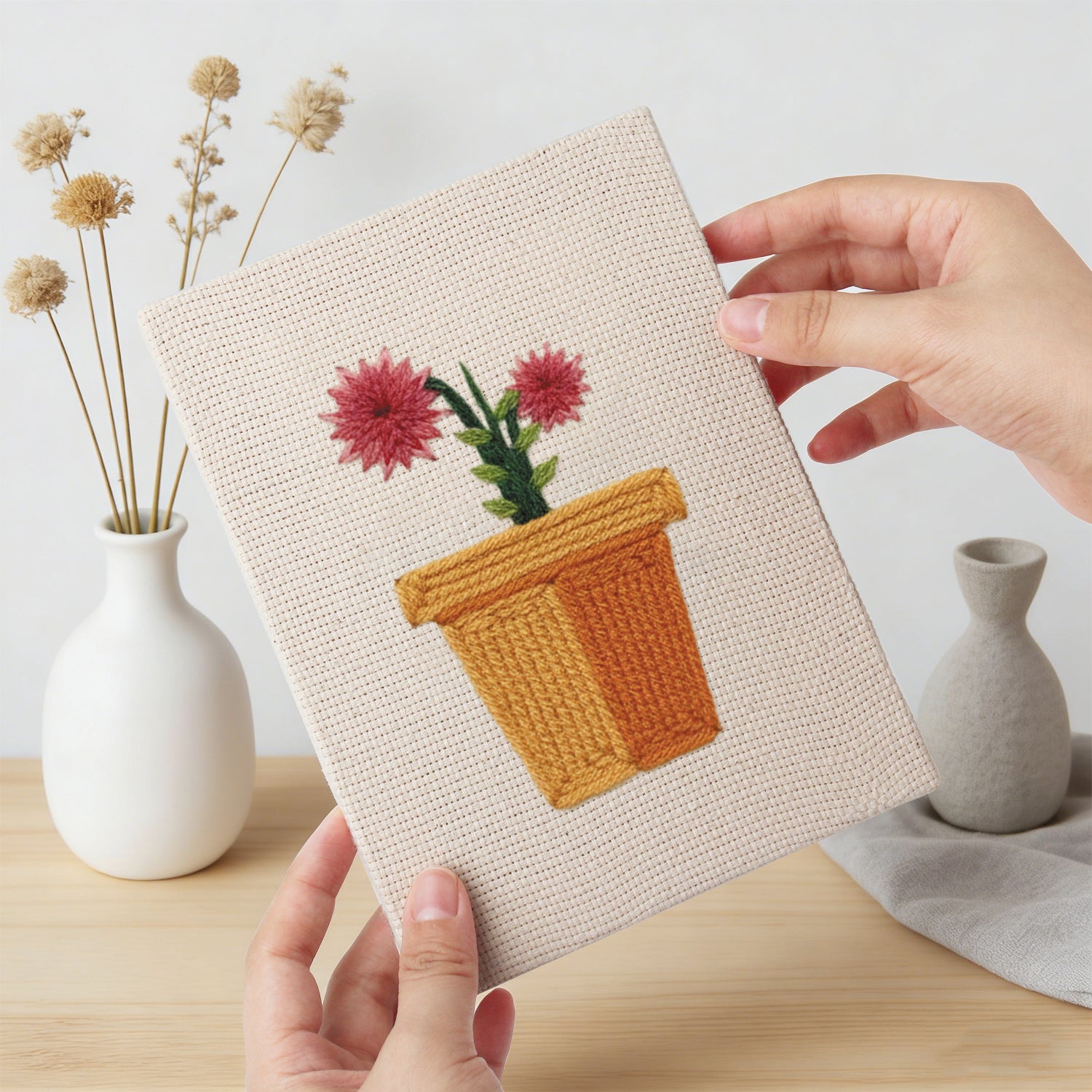 Floral Plants 3 | Mini Punch Needle Kit