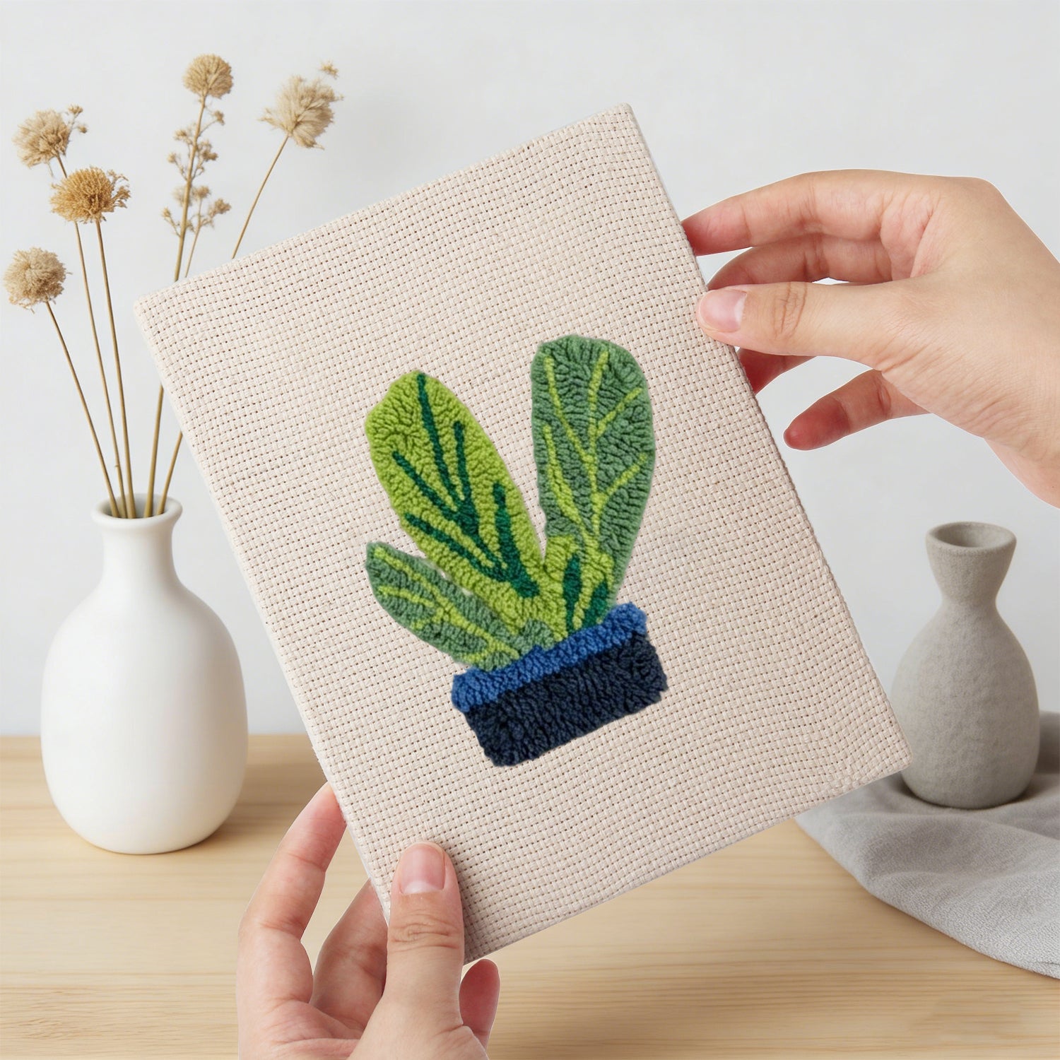 Potted Plants 1 | Mini Punch Needle Kit