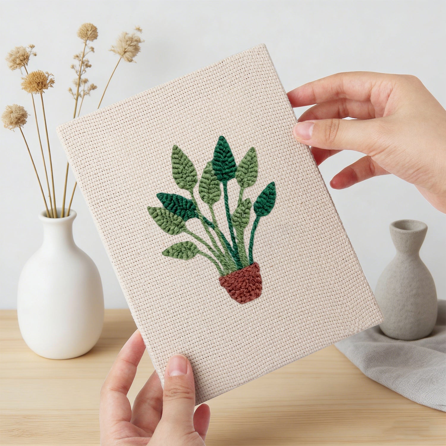Potted Plants 15 | Mini Punch Needle Kit