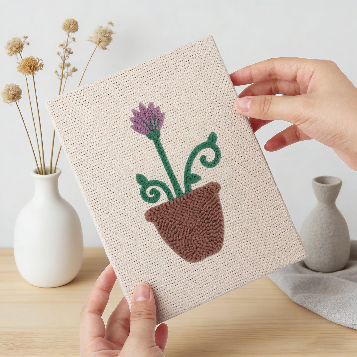 Floral Plants 2 | Mini Punch Needle Kit