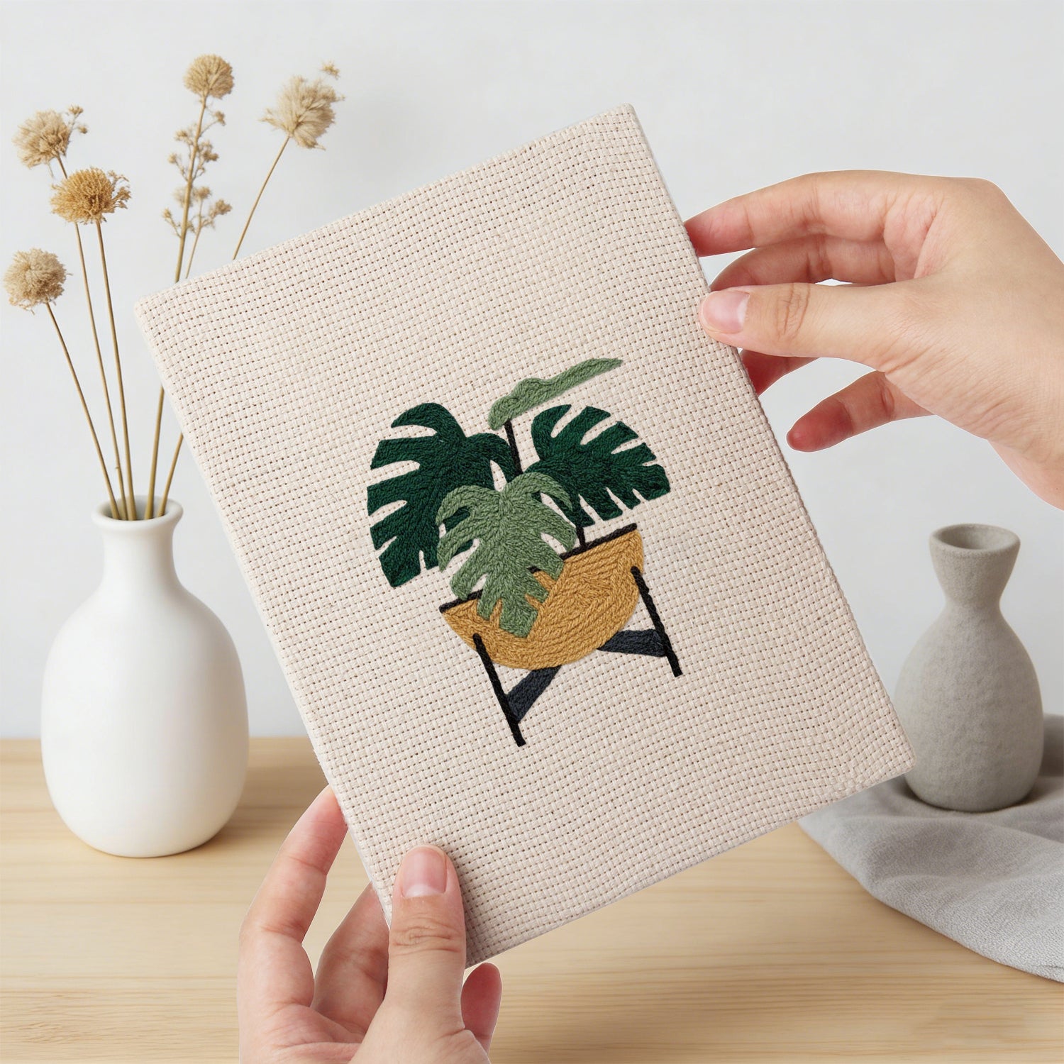 Potted Plants 8 | Mini Punch Needle Kit