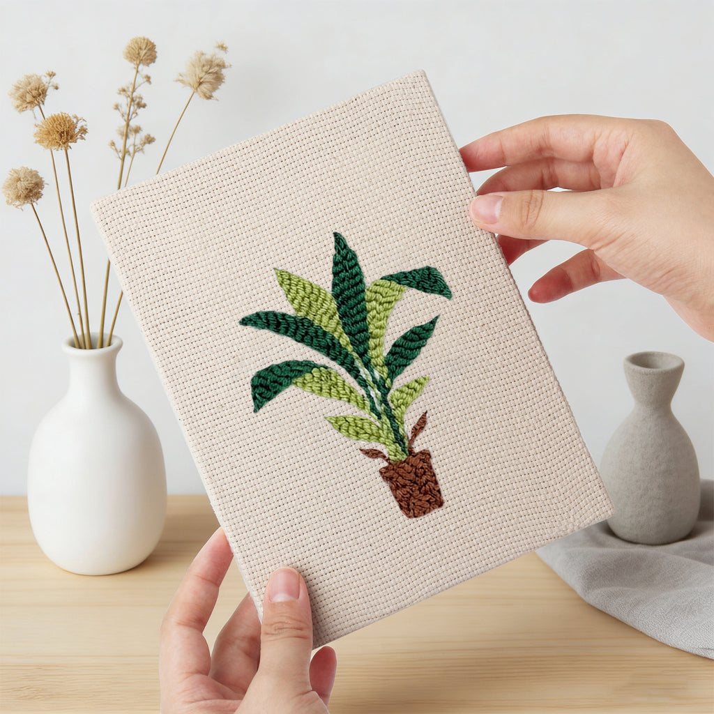 Potted Plants 5 | Mini Punch Needle Kit