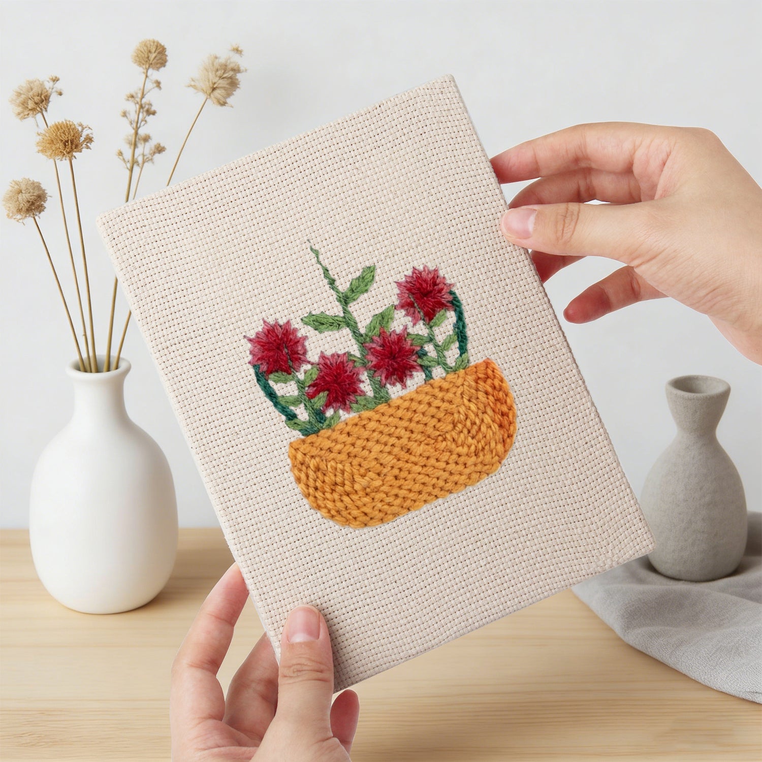 Floral Plants 1 | Mini Punch Needle Kit