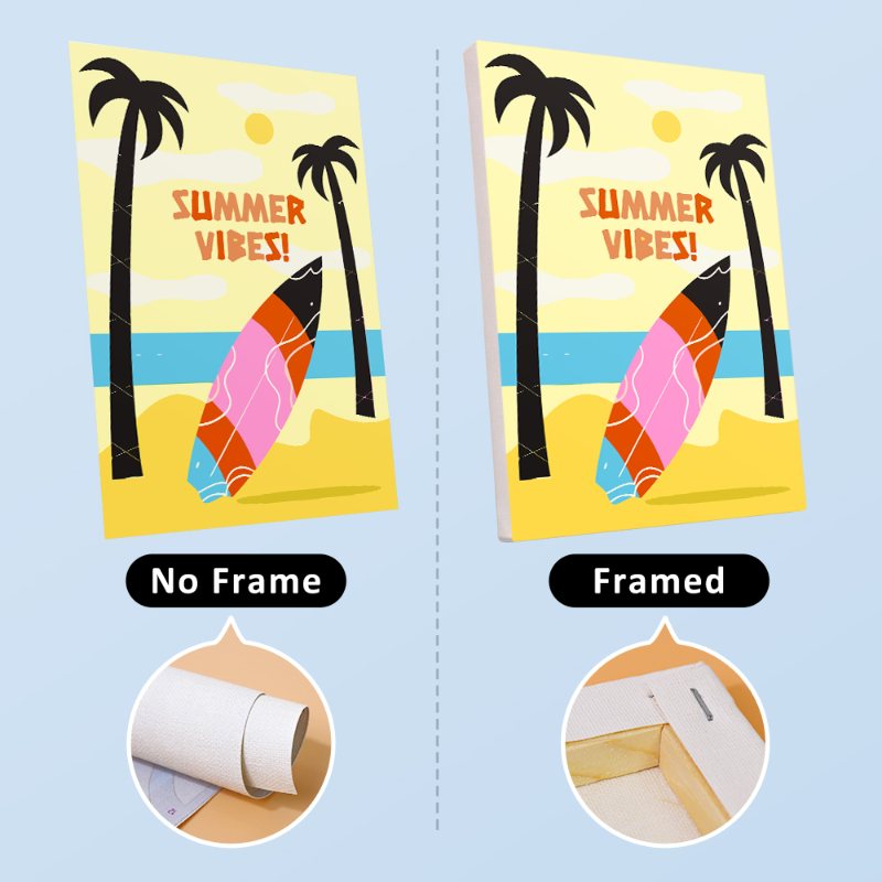 6 Mini Paintings - Summer Set