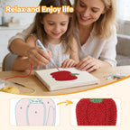 Fruits & Vegetables 40 | Mini Punch Needle Kit