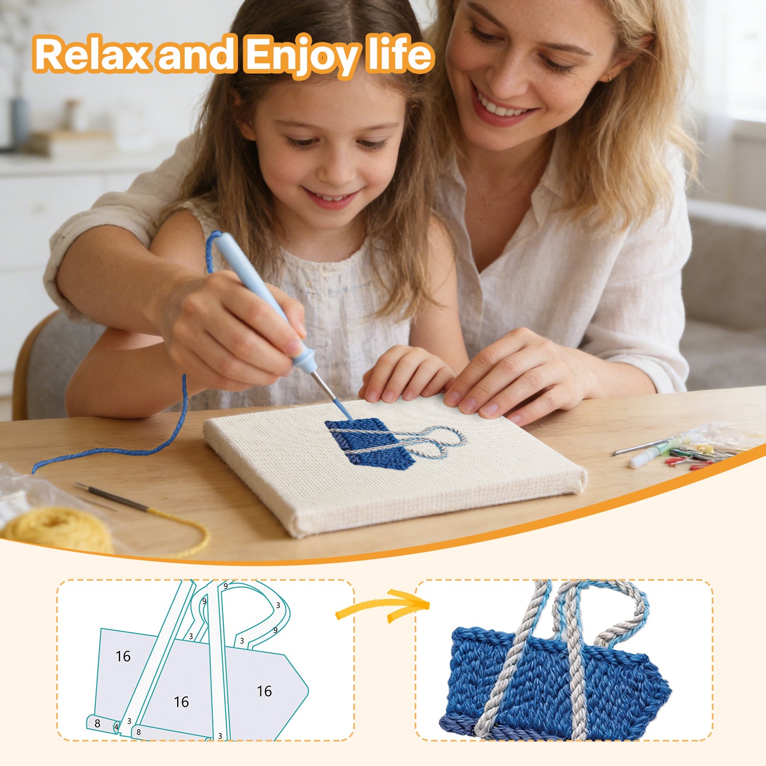 Stationery & Tools 7 | Mini Punch Needle Kit