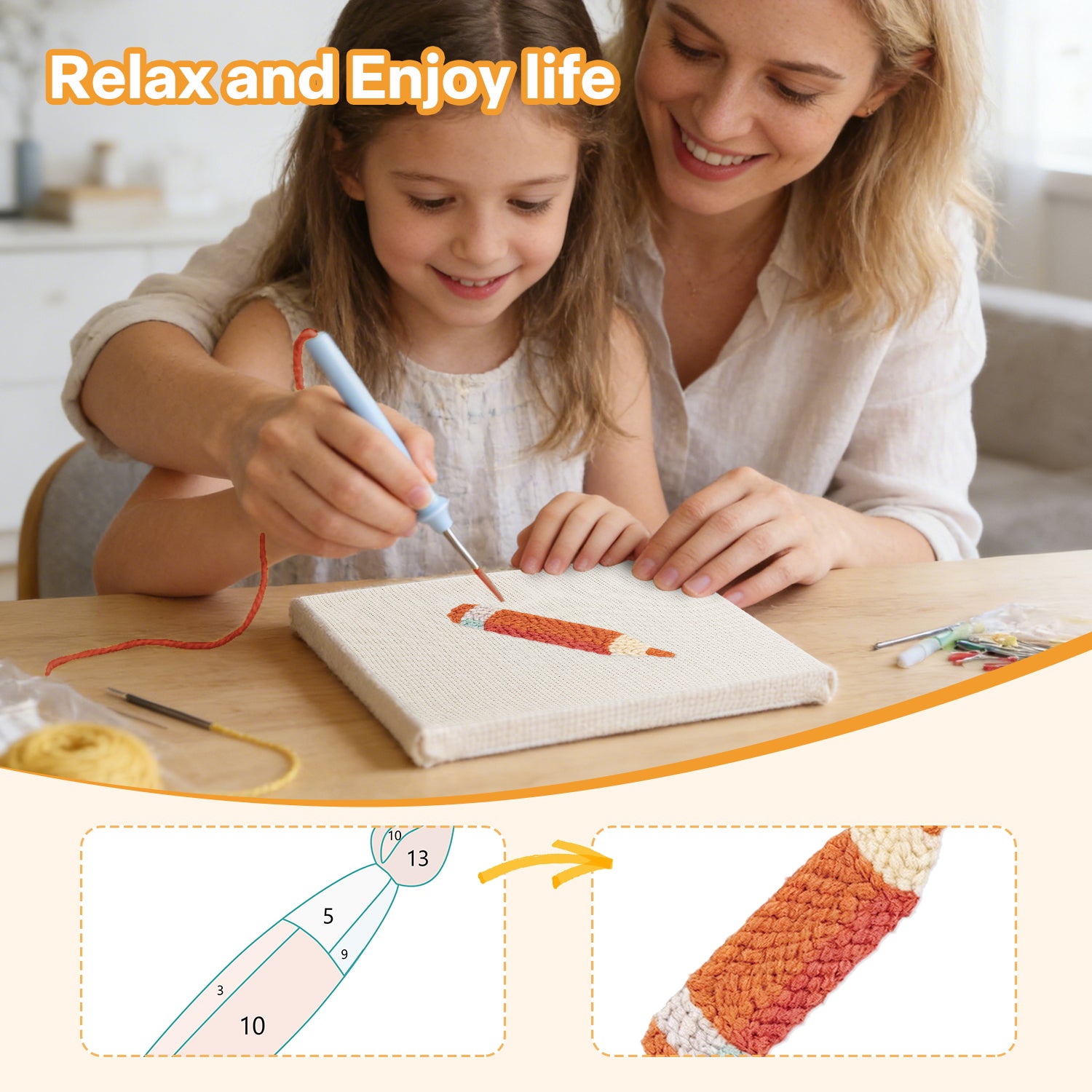 Stationery & Tools 6 | Mini Punch Needle Kit