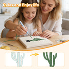 Cactus & Succulents 8 | Mini Punch Needle Kit