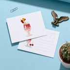 5 Postcards – Cocktail Set | Paint by Number