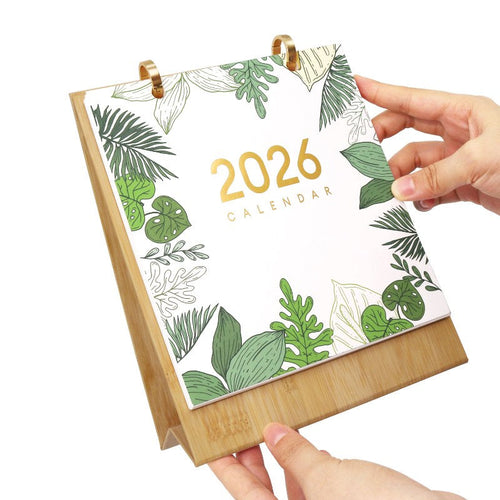 2026 Paint by Numbers desk Calendar | Plants Edition