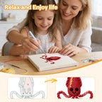 Sea Animals 1 | Mini Punch Needle Kit