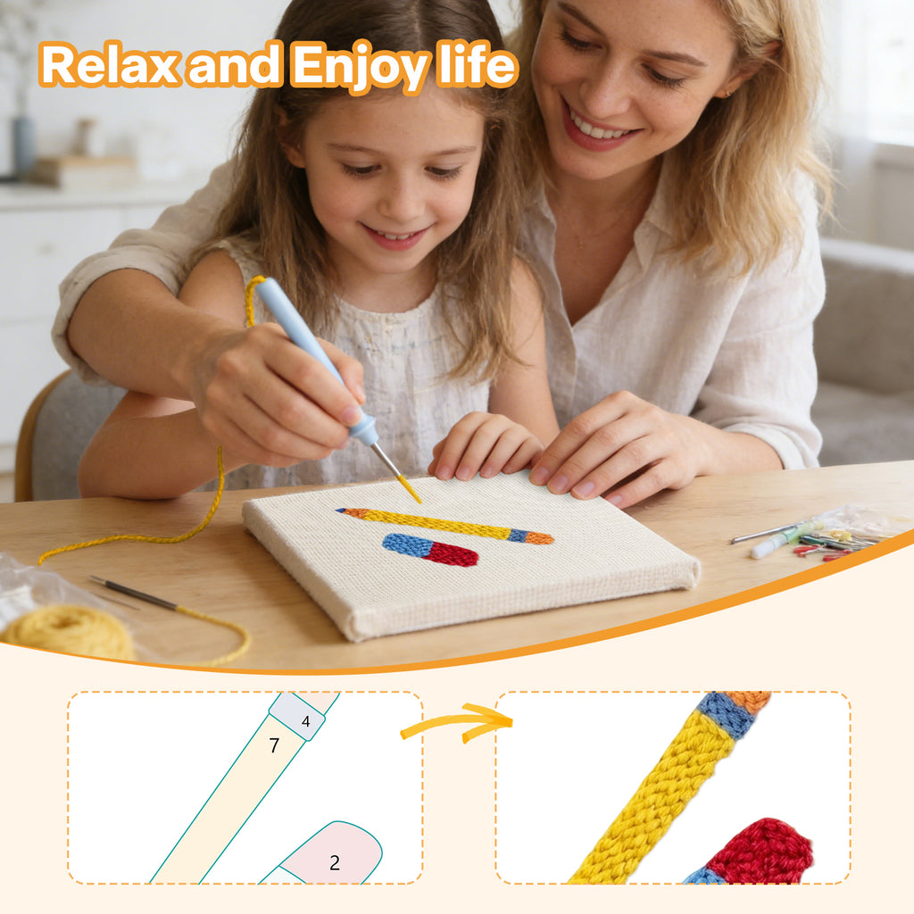 Stationery & Tools 3 | Mini Punch Needle Kit