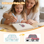 Traffic & Road Signs 2 | Mini Punch Needle Kit