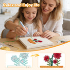 Floral Plants 1 | Mini Punch Needle Kit
