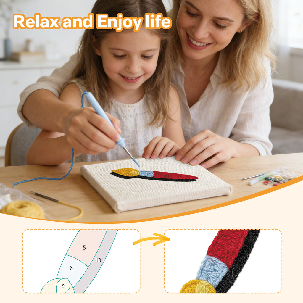 Stationery & Tools 11 | Mini Punch Needle Kit