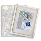 Mini Paint by Number with Frame - 3 Plants