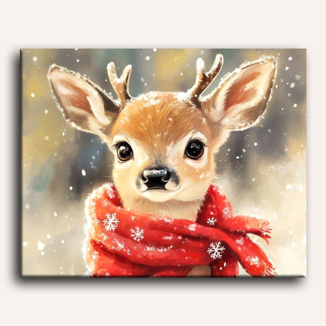 Cute Baby Deer | Paint by Numbers