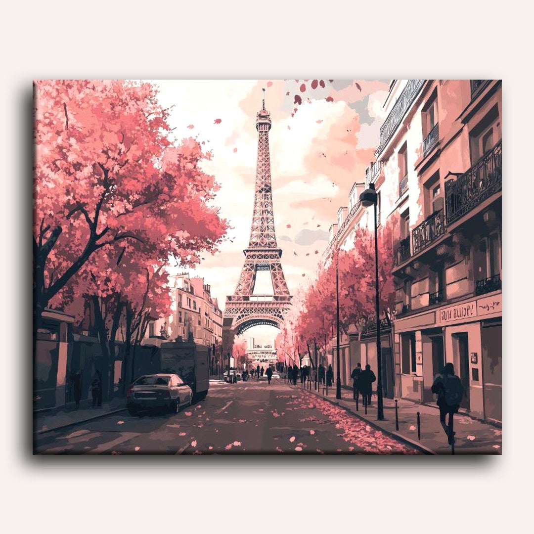 Beautiful Paris | Paint by Numbers