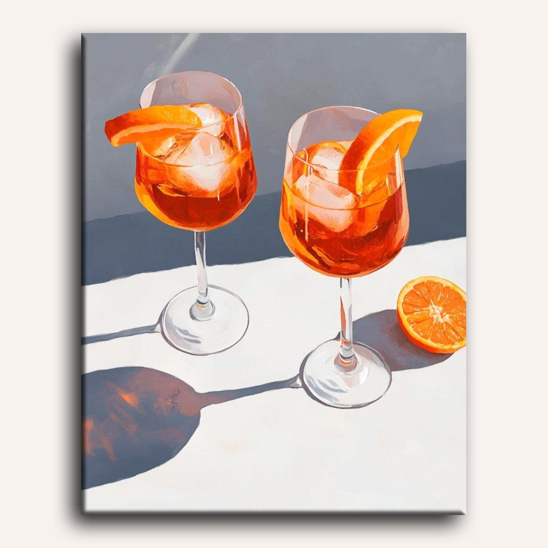 Summer Cocktails | Paint by Numbers