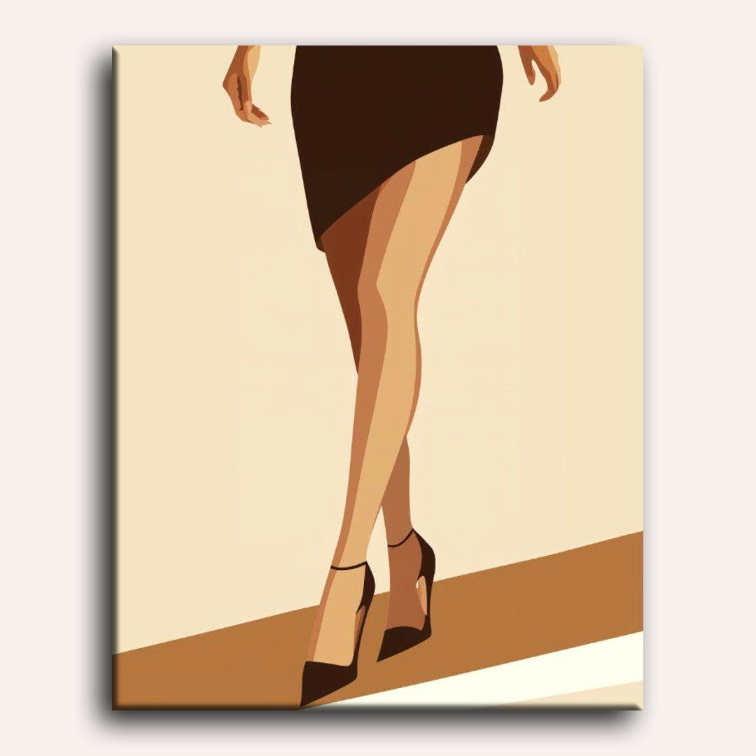 Elegant Dress | Paint by Numbers