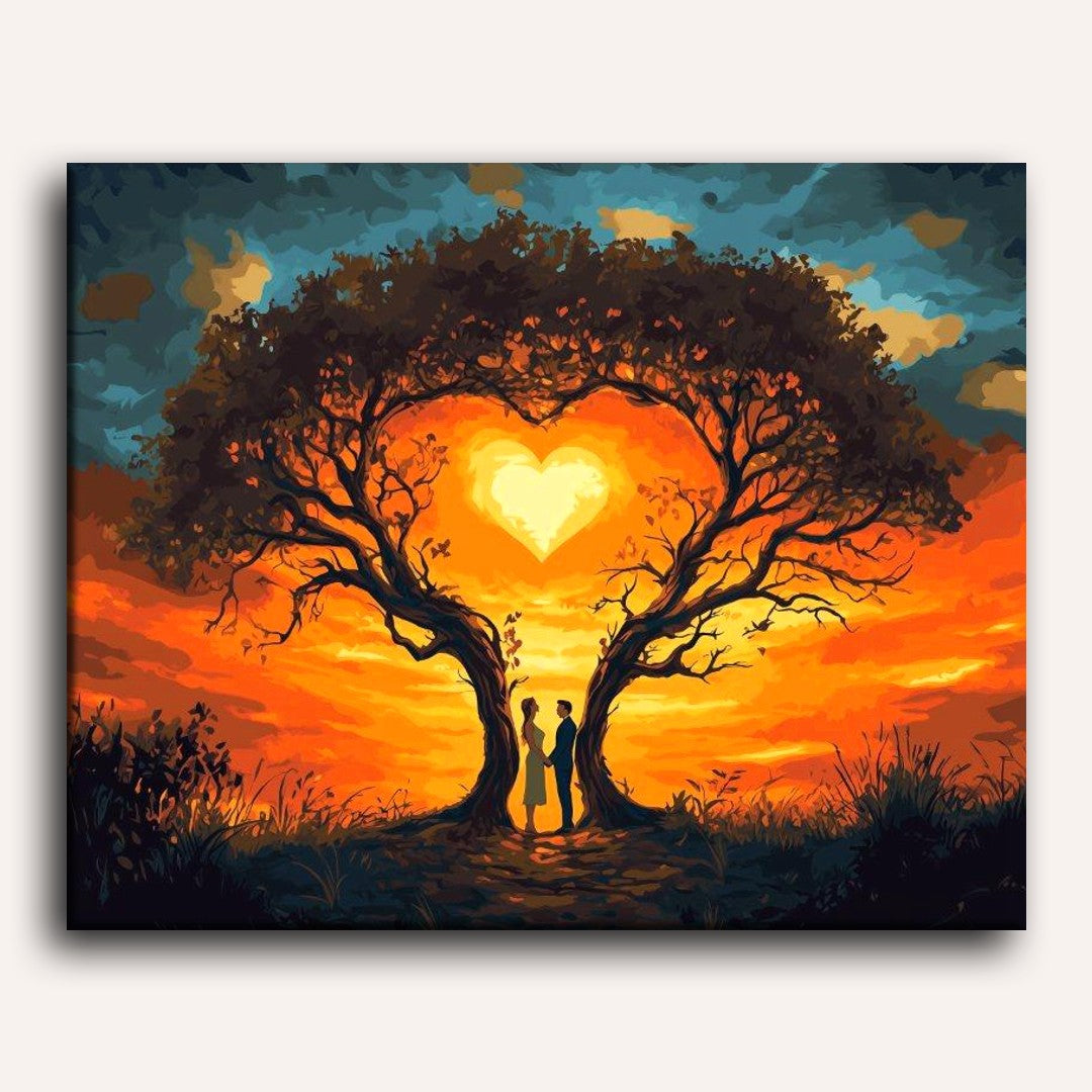 The Tree of Love | Paint by Numbers
