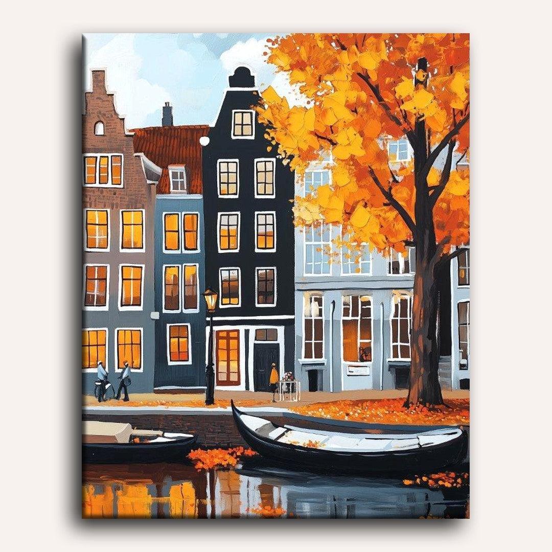 Amazing Amsterdam | Paint by Numbers