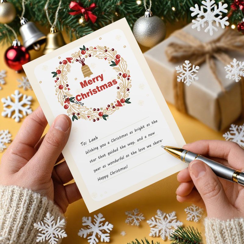 5 Postcards – Christmas Set | Paint by Number