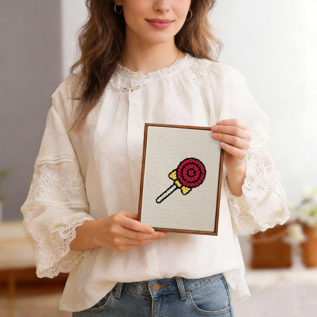 Fast Food 3 | Mini Punch Needle Kit