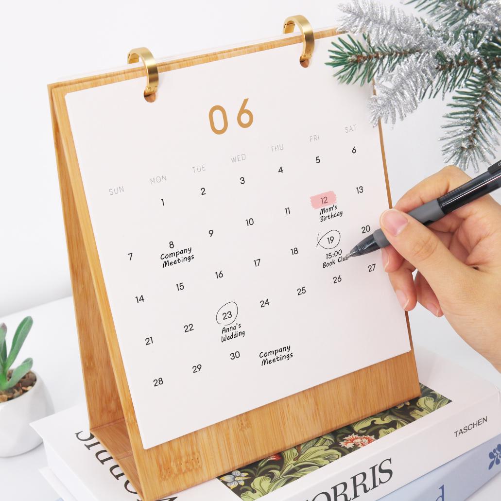 2026 Paint by Numbers desk Calendar | Christmas Edition