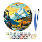 Painting by Numbers Clock – Gorgeous Landscape