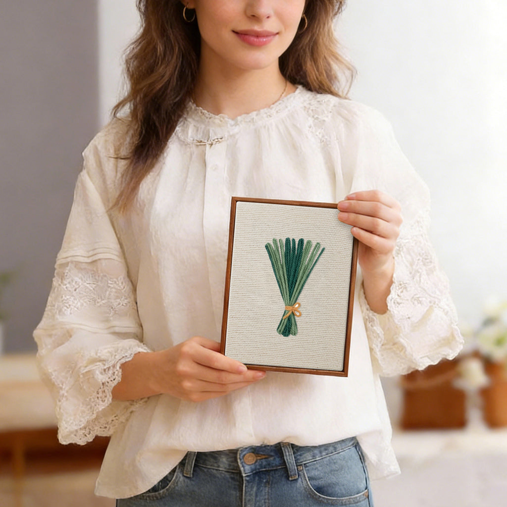 Fruits & Vegetables 21 | Mini Punch Needle Kit