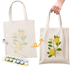 Paint by Numbers Totebag – Lemon Plant