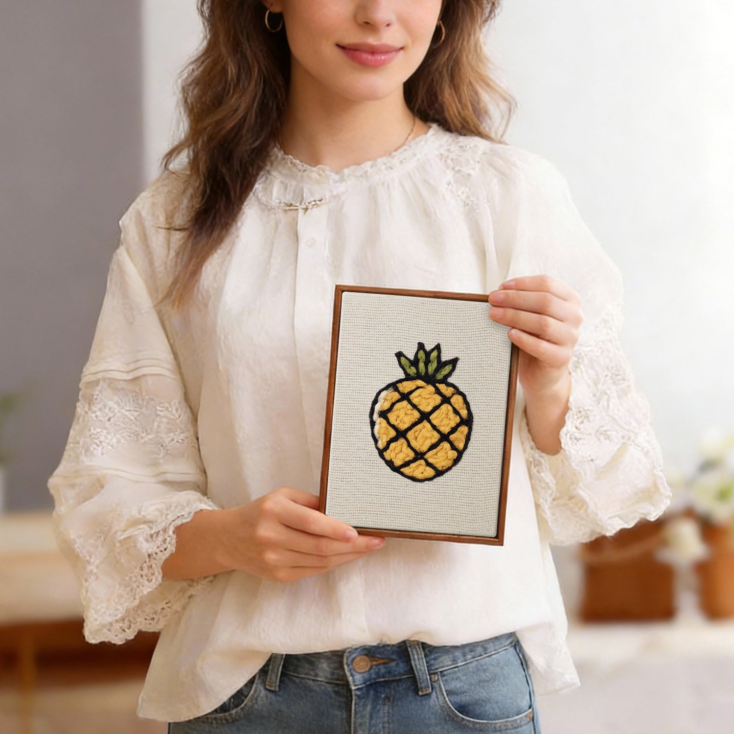 Fruits & Vegetables 3 | Mini Punch Needle Kit