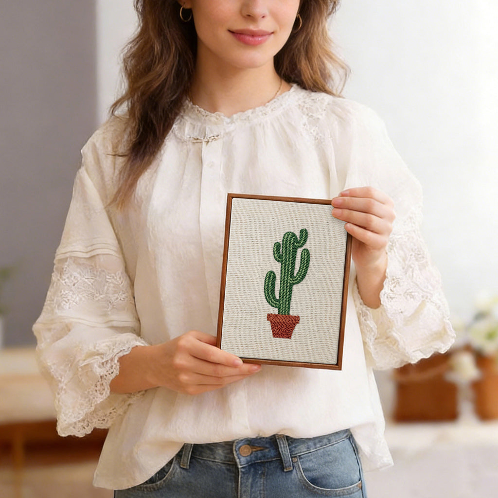 Cactus & Succulents 8 | Mini Punch Needle Kit