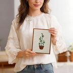 Potted Plants 6 | Mini Punch Needle Kit