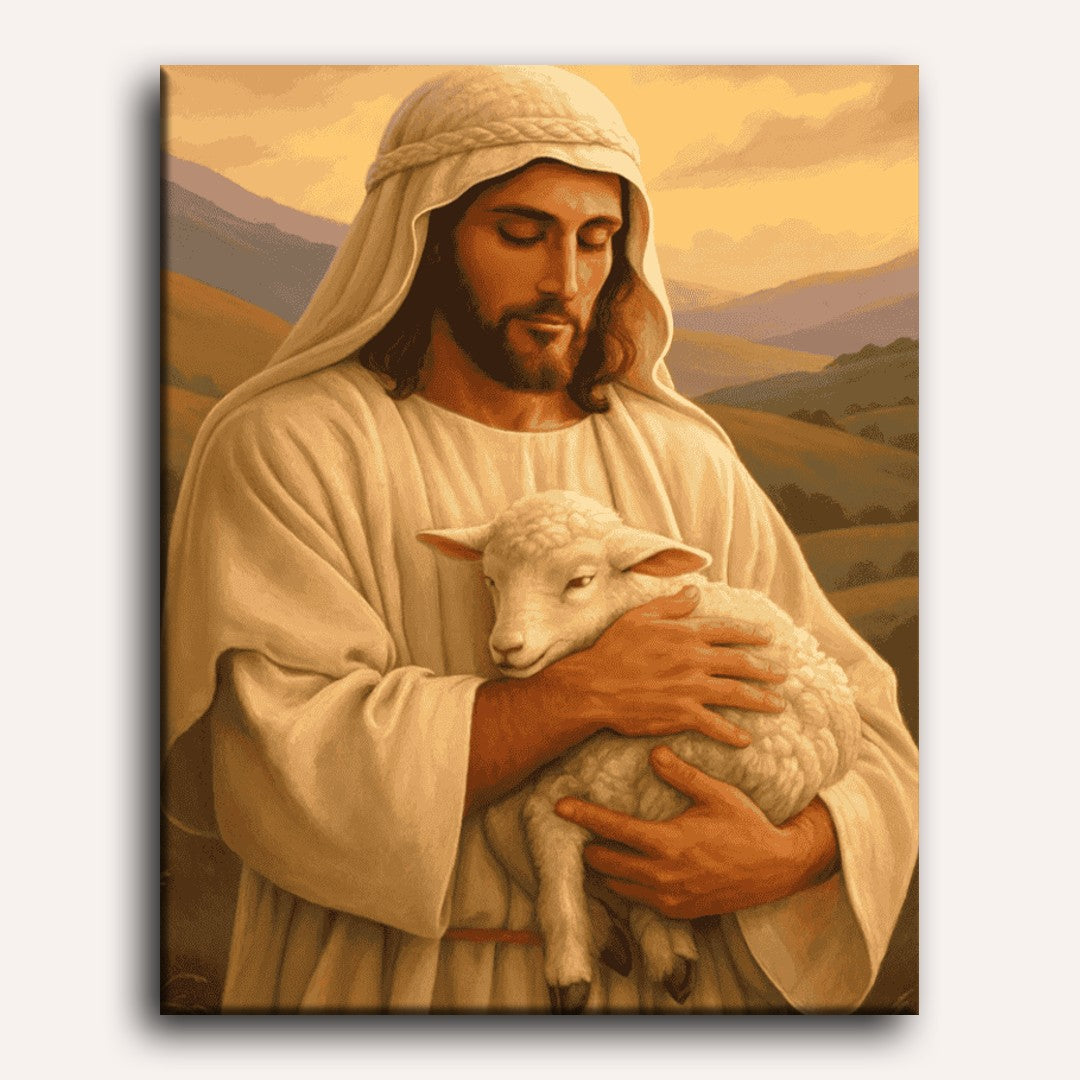 Loving Jesus | Paint by Number