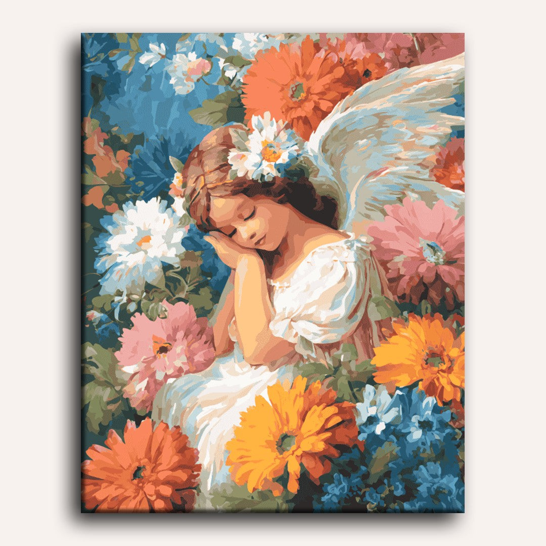 Flower Angel | Paint by Number