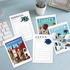 5 Postcards – World trip Set | Paint by Number