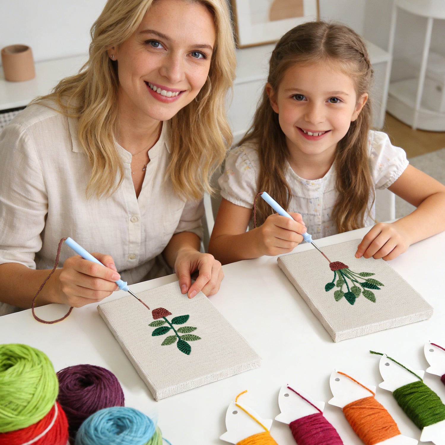Potted Plants 15 | Mini Punch Needle Kit