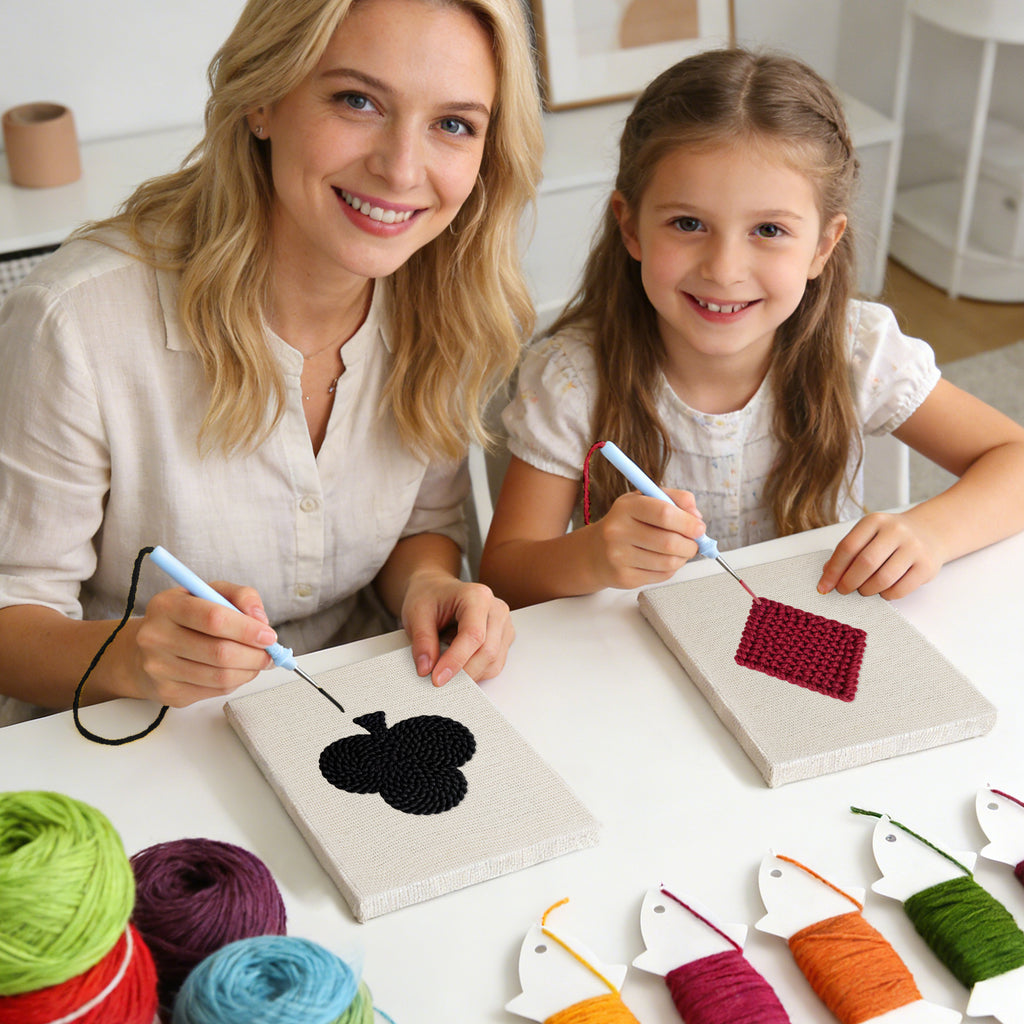 Playing Cards 1 | Mini Punch Needle Kit