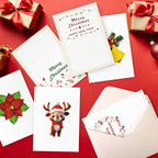 5 Postcards – Christmas Set | Paint by Number