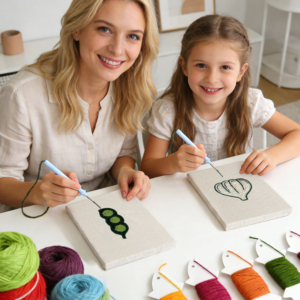 Fruits & Vegetables 1 | Mini Punch Needle Kit
