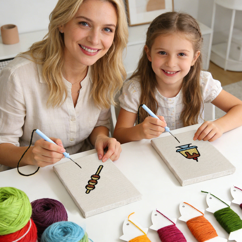 Snacks & Desserts 15 | Mini Punch Needle Kit
