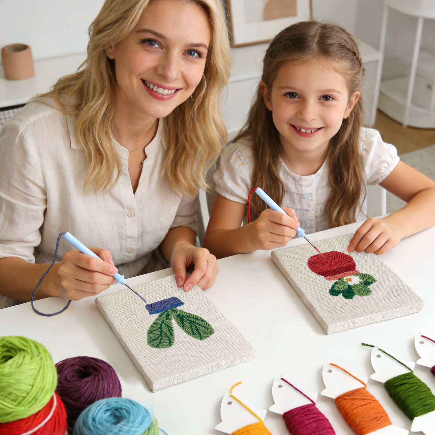 Potted Plants 7 | Mini Punch Needle Kit